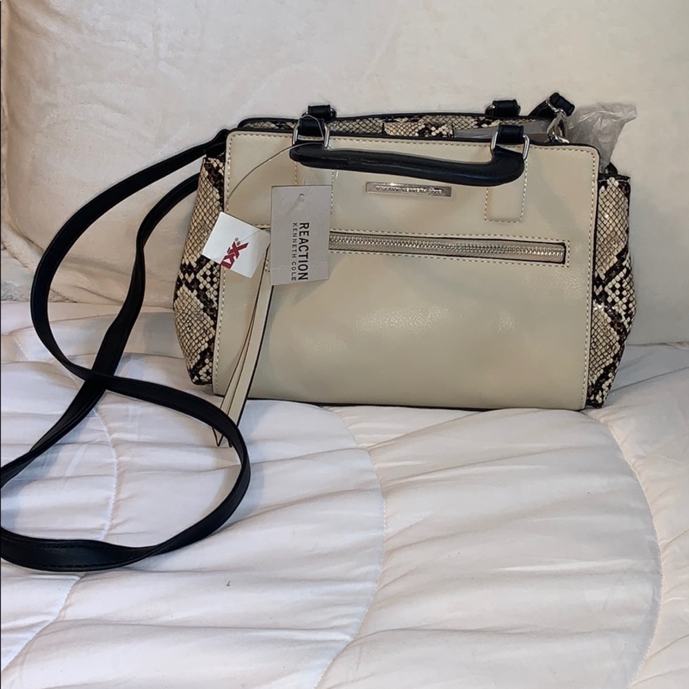 NWT Kenneth Cole Reaction Snakeskin Bag